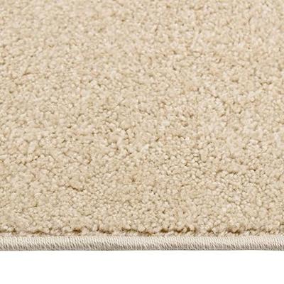 VidaXL Vloerkleed kortpolig 160x230 cm beige