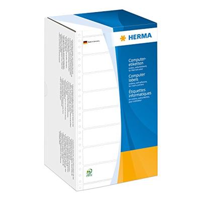 Etiket herma 8292 147.3x99.2mm 1-baans wit 3000st