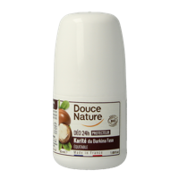 Douce Nature Deodorant roll on met karite sheabutter 24h bio 50 Milliliter - thumbnail