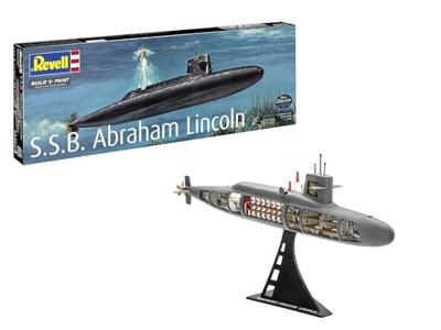 Revell modelbouwpakket - s.s.b. abraham lincoln 1:253 - 158dlg.