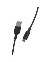 CABLE USB A/ MICRO USB 1.2M NOIR - thumbnail