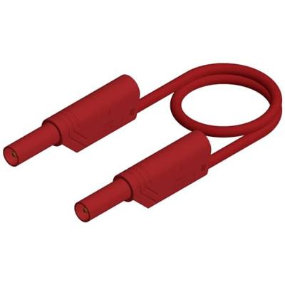 SKS Hirschmann MLS WS 200/2,5 rt Veiligheidsmeetsnoer Banaanstekker 4 mm Banaanstekker 4 mm 2.00 m Rood 1 stuk(s)