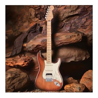 Fender American Professional II Stratocaster Sienna Sunburst MN elektrische gitaar met koffer
