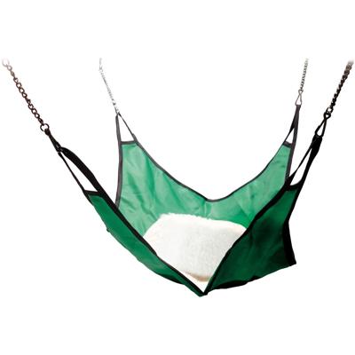 Fret Hangmat Fleece 36 x 36 cm Flamingo Groen