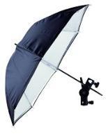 Falcon eyes flitsparaplu ur-48wb wit/zwart 122 cm - thumbnail