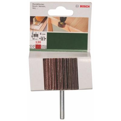 Bosch Accessoires Lamellenstift voor boormachines | ø60X40 mm | G120 | Cilindrisch - 2609256285