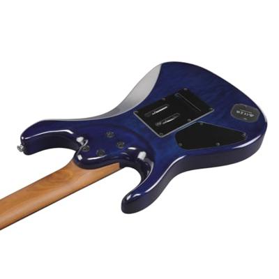 Ibanez AZ427P2QM Premium Twilight Blue Burst 7-snarige elektrische gitaar met gigbag - thumbnail