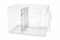 Hondenbench scheidingspaneel 78 x 55 x 61 cm - thumbnail