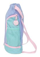 Schoolrugzak Munich Mellow Blauw Roze Celeste 35 x 40 x 1 cm - thumbnail