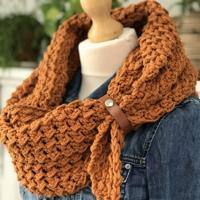 Haakpatroon Uni Wintersjaal - thumbnail