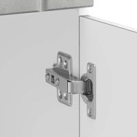 Keuken onderkast Lucca bewerkt hout betongrijs - thumbnail