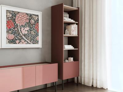 Kast JULIE 50 cm acacia/roest Kast JULIE 50 cm acacia/roest