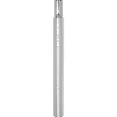Ergotec Zadelpen kaars candle ø27.2 mm / 300 mm cnc aluminium - zilver Ergotec Zadelpen kaars candle ø27.2 mm / 300 mm cnc aluminium - zilver