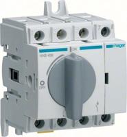 Hager HAB406 HAB406 Lastscheidingsschakelaar 4-polig 63 A 415 V - thumbnail