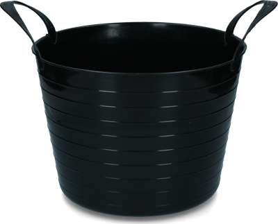 Emmer V-Trug Flexi zwart 40 l Emmer V-Trug Flexi zwart 40 l
