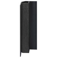 Keralit Inwendig hoekprofiel Zwart eiken (2827) - thumbnail