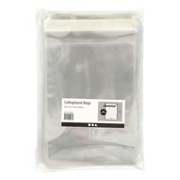 Cellofaanzak Creativ Company 17.3x12.3cm 25 micron met plakstrip 200 stuks - thumbnail