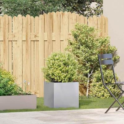 VidaXL Plantenbak 40x40x40 cm gegalvaniseerd staal