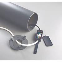 Heitronic 500672 SANTORIN Staande LED-buitenlamp LED E27 18 W Aluminium - thumbnail