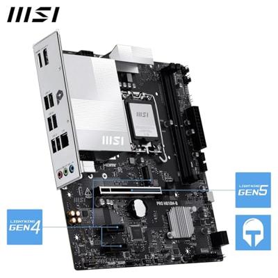 MSI PRO H810M-B moederbord Intel H810 LGA 1851 (Socket V1) micro ATX