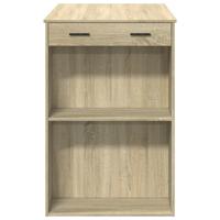 Bartafel 102x70x103,5 cm bewerkt hout sonoma eikenkleurig - thumbnail