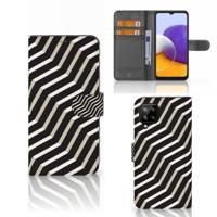 Samsung Galaxy A22 4G | M22 | Book Case | Illusion - thumbnail