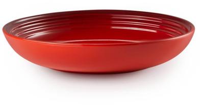 LE CREUSET - Vancouver - Diep bord 22cm Kersenrood