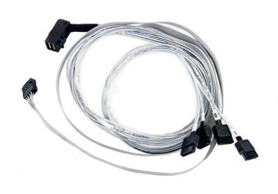 Adaptec i-Ra-Hdmsas-4SATA-SB-.8m HD SAS-kabel 0,8m rechthoek