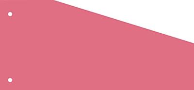 Kangaro 07070-13-TR Scheidingsstrook 2-gaats Trapezium 180gr RC Roze