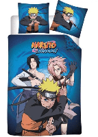 Naruto Dekbedovertrek Kyuubi 140 x 200 cm Polyester - thumbnail