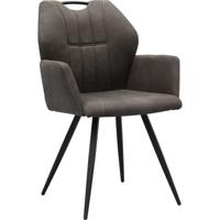Eetkamerstoel Porto Antraciet - thumbnail