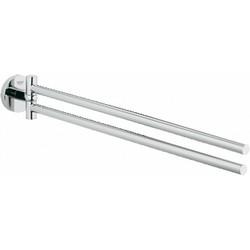 Grohe Essentials 2-lids handdoekhouder draaibaar 44.9 cm. Chroom