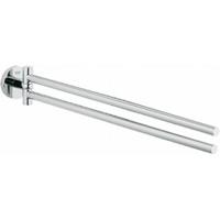 GROHE Essentials Handdoekhouder - 45cm - dubbel - draaibaar - chroom 40371001 - thumbnail