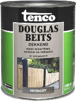 Douglas beits dekkend zwart 2,5l verf/beits Tenco - Tenco - thumbnail