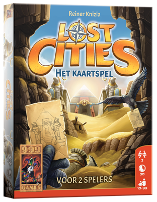 999 Games Lost Cities: het kaartspel