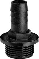 Slangpilaar/tule 1x buitenschroefdraad - thumbnail