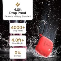 Catalyst Waterproof & Drop Proof Case AirPods Pro Red - thumbnail