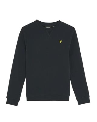 Lyle & Scott Crew Neck Sweatshirt Trui Kinderen Dark Navy 15/16