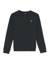 Lyle & Scott Crew Neck Sweatshirt Trui Kinderen Dark Navy 15/16 - thumbnail