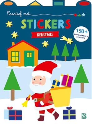 Standaard Uitgeverij Creatief met stickers kerstmis stickerboek