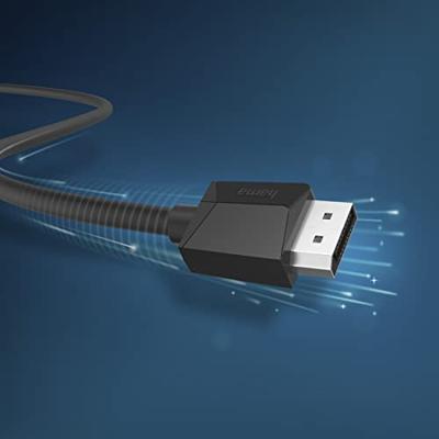 Hama DisplayPort-kabel, DP 1.2, Ultra-HD 4K, 3,00 m Optische kabel - thumbnail