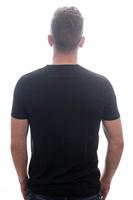 Slater Basic Fit T- Shirt V- Neck Black Two Pack (art 7620) - thumbnail