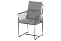 Modica Rope Chair Xerix Stoel Antraciet Hartman - Hartman - thumbnail