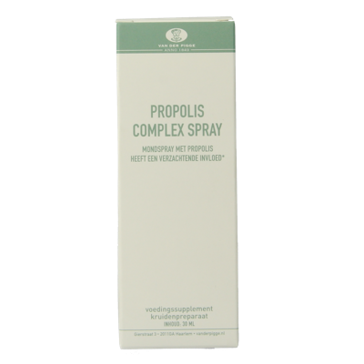 van der Pigge Propolis complex spray 30 Milliliter van der Pigge Propolis complex spray 30 Milliliter