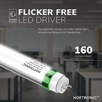 10x LED TL Buis 60cm - T8 G13 Fitting - 9 Watt 1440 lumen (160Lumen/W) - 6000K Daglicht wit - Flikkervrij - Vervangt 36 Watt (36W/860) - Incl. Starter - thumbnail
