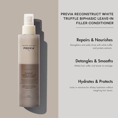 Previa Natural Haircare Reconstruct Biphasic Leave in Filler 200ml