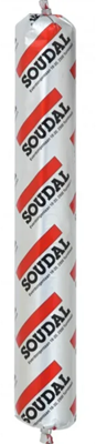 Soudal silirub 2s | sanitairkit | ral 9002 grijs -wit | 600 ml - 106274