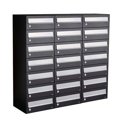 Allux Hive Set 3-Breed, 7-Hoog Zwart - 40030070_3x7