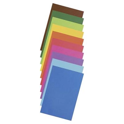 Origami papier, 500 rechthoekige vellen BASIC MIX FOLIA meerkleurig