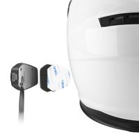 INTERPHONE UCOM4 - Enkel - Bluetooth 5.0 helmintercom voor motorfietsen, gebruik voor 4 rijdersgroep, afstand 1 km, autonomie tot 15 uur, mp3, gps, waterdicht IP67, voor alle helmen - thumbnail